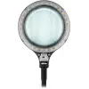 Suurenduslamp klambriga, 6 W, must