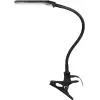 Suurenduslamp klambriga, 6 W, must