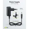 Suurenduslamp klambriga, 6 W, must