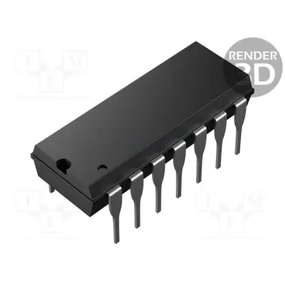 CD4081BE TEXAS INSTRUMENTS , IC: digital; AND; CMOS; THT; DIP14; Series:4000B