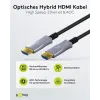 HDMI 2.1 optiline kaabel 50m 8K@60Hz 4K@120Hz 48Gbps AOC