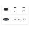 HDMI -> VGA audio adapter muundur 1920*1080 Lite must