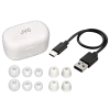 TWS NC white foam earbuds 6/28h JVC