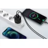 USB laadija USB-A USB-C pesad 20W Baseus Compact Quick must
