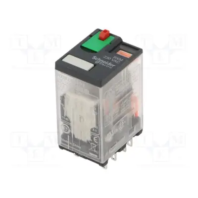 Relee 230VAC DPDT 2x5A/250VAC 0.9W