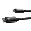 USB-C - USB-C kaabel laadimis 1m 240W 480MBPS Baseus must