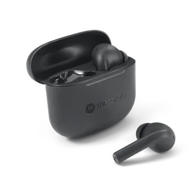 Headphones TWS black IPX4 ENC 5/12h Motorola