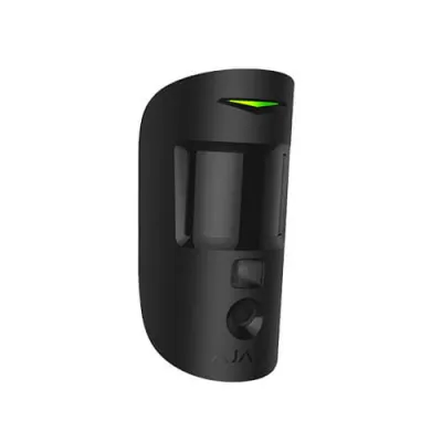 AJAX wireless motion detector with camera MotionCam PhOD black