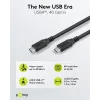 USB-C - USB-C 4.0 kaabel 1m 240W 40GBPS Thunderbolt must