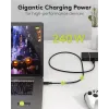 USB-C - USB-C 4.0 kaabel 1m 240W 40GBPS Thunderbolt must