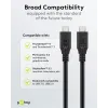 USB-C - USB-C 4.0 kaabel 1m 240W 40GBPS Thunderbolt must