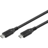 USB-C - USB-C 4.0 kaabel 1m 240W 40GBPS Thunderbolt must