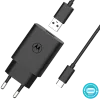 USB laadija USB-A pesad 20W TurboPower20 USB-A - USB-C kaabel 1m must