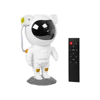 Lastetoa LED projektor lae projektsiooniga Astronaut puldiga