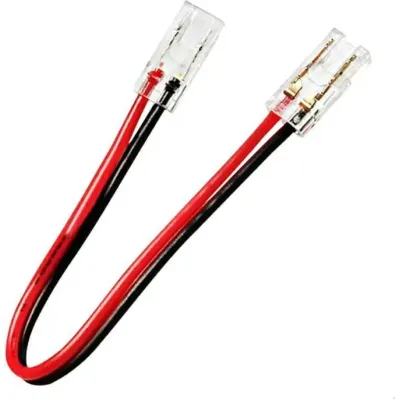 5mm 2-pin COB riba toiteühendus juhtmega