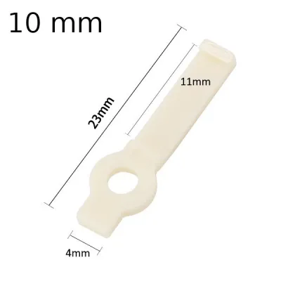 10mm LED riba kinnitusklamber kruviauguga 23x4mm