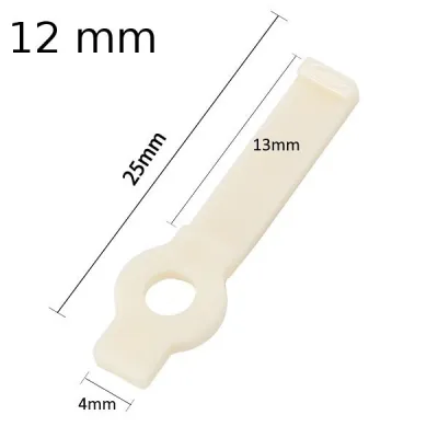 12mm LED riba kinnitusklamber kruviauguga 25x4mm