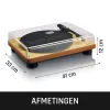 Vinüülimängija sisseehitatud kõlaritega LS-50WD, USB Encoding, Wood