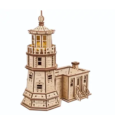 "Split Rock Lighthouse" 295-piece plywood constructor