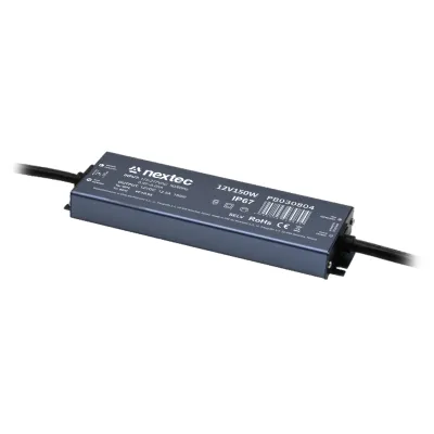 Toiteplokk 12VDC 12.5A 150W IP67 202*60*19mm Super Slim