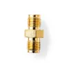 SMA Female Reverse Polarity - SMA Female adapter gold plated 2 pcs
