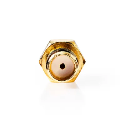 SMA Female Reverse Polarity - SMA Female adapter gold plated 2 pcs