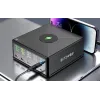 USB charger for desk 5 USB-A USB-C port QI 160W black