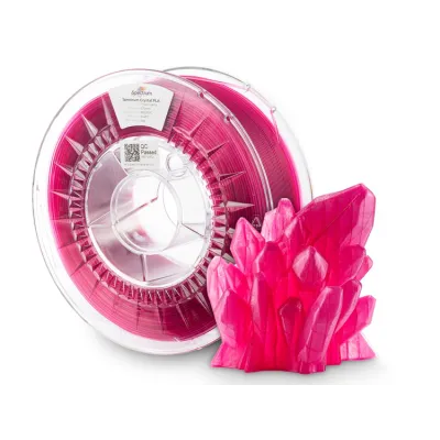 Filament PLA Crystal 1.75mm Frozen Berry 1kg