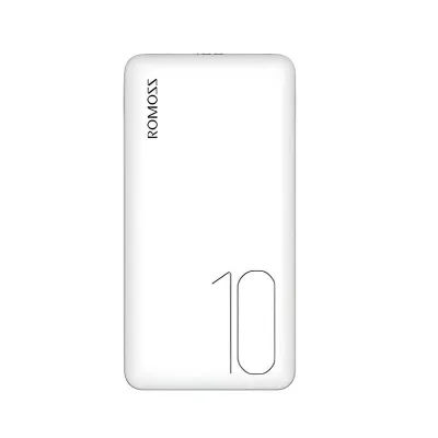 Power bank 10000mAh 2*USB-A PSP10 Romoss white