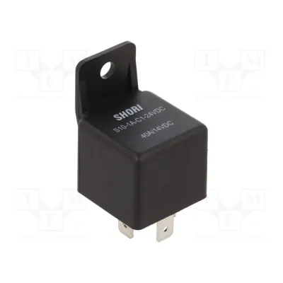 Autorelee 24VDC 40A SPST-NO 6.3*0.8mm