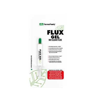 Soldering gel flux 1.4ml no-clean in syringe