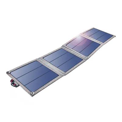 Päikesepaneel 1xUSB kokkupandav 14W, hall