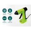 Liimipüstol akuga 7mm 5-15W USB-C 12 läbipaistvat + 8 värvilist liimipulka