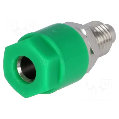 4mm banaani pesa paneelile 36A Roheline