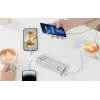 Akupank 10000mAh 22.5W USB-C Lightning PRC10 Romoss valge