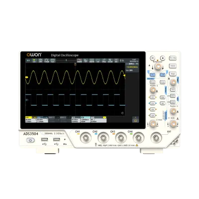 Ostsilloskoop 2ch 10.1'' LCD 1024*600pix 100MHz 2.5GS/s 8bitti