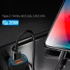 Autolaadija Power Delivery ja Quick Charge 38W