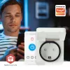 Умная розетка SmartLife, Zigbee 3.0, IP44, Измеритель мощности, 3680 Вт