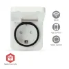 Умная розетка SmartLife, Zigbee 3.0, IP44, Измеритель мощности, 3680 Вт