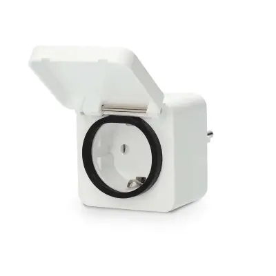 Умная розетка SmartLife, Zigbee 3.0, IP44, Измеритель мощности, 3680 Вт