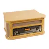 Retro raadio hele FM DAB+ vinüül CD USB BT kassett Memphis