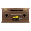 Retro raadio tume FM DAB+ vinüül CD USB BT kassett Memphis