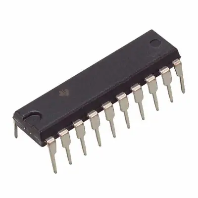 IC: digital; D flip-flop; Ch: 8; THT; DIP20; tube; HC
