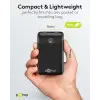 Akupank QC PD 20000mAh 22.5W USB A / C /micro 30cm kaab must