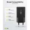 USB charger GaN USB-C port 30W black PD PPS
