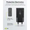 USB charger GaN USB-C port 30W black PD PPS
