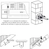 Tiibvärava automaatikakomplekt PNI MAB300, 2x40W mootorit, kaugjuhtimispult, juhtpaneel, fotoelement, vilkur, värava pikkus max 2 x 2,5 m, värava kaal 200 kg