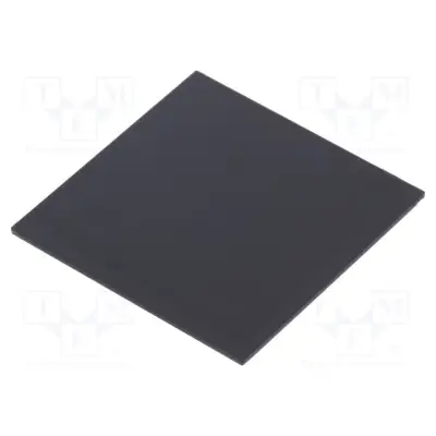 Potting Box Cover, 40x40x13mm, ABS, Black, G404013B Enclosure