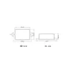 Toitemoodul DC/DC step-down 8..23V/5V 3A USB-C IP68