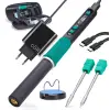 Jootekolvi komplekt 60W 6x 235 kiirotsikud 90..450deg USB-C